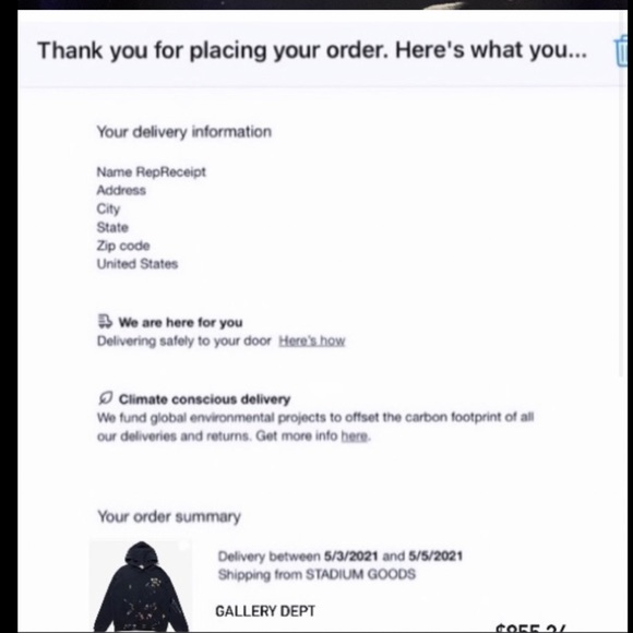 Gallery dept hoodie - Picture 4 of 4